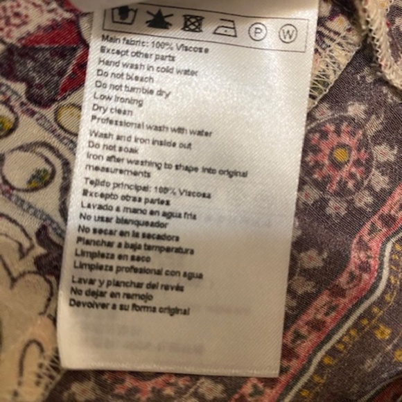 Ba&sh Zelda Paisley Mini Dress Size XS NWT - Picture 9 of 9